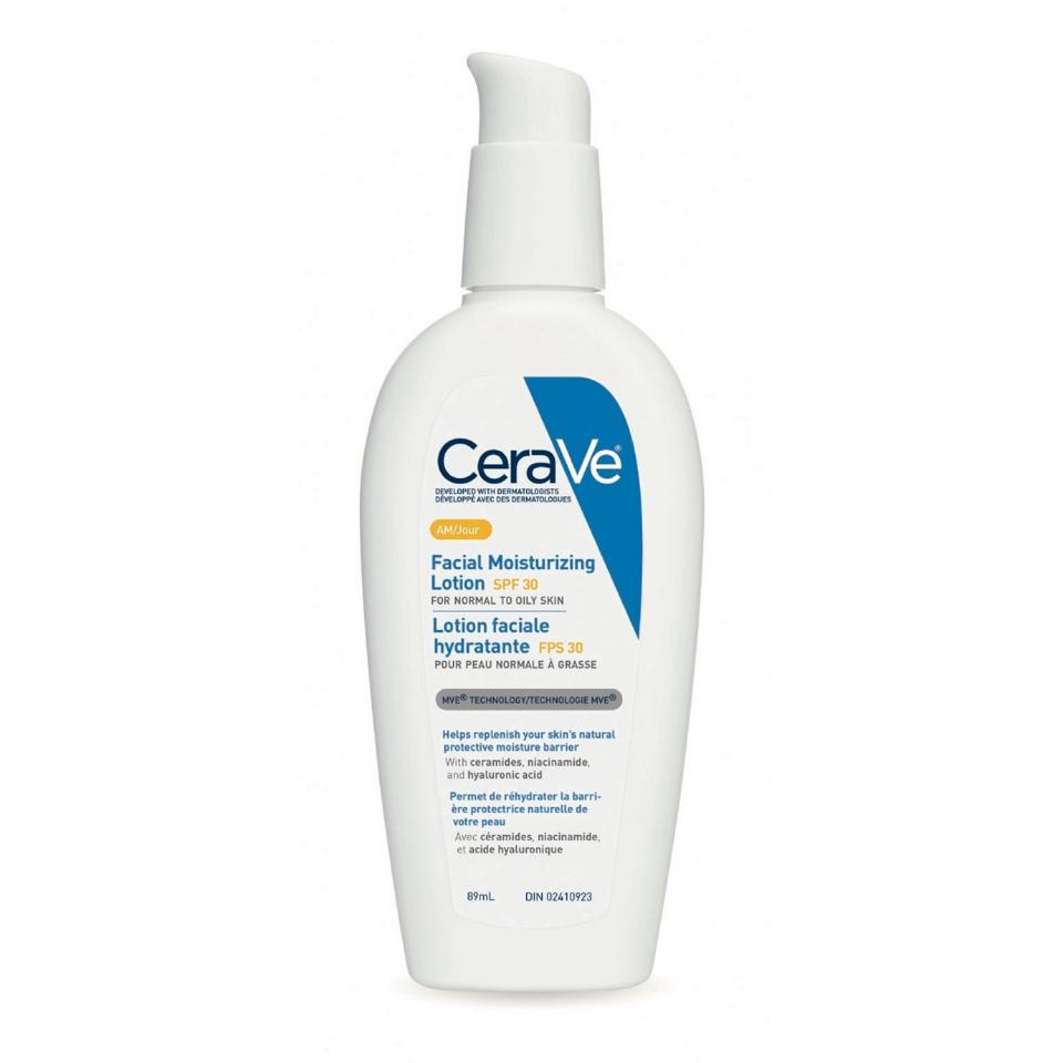 CeraVe AM Facial Moisturizing Lotion with Sunscreen, SPF 30