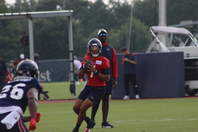 Texans Finish Ninth Training Camp Pratcice With Stroud In Lead for