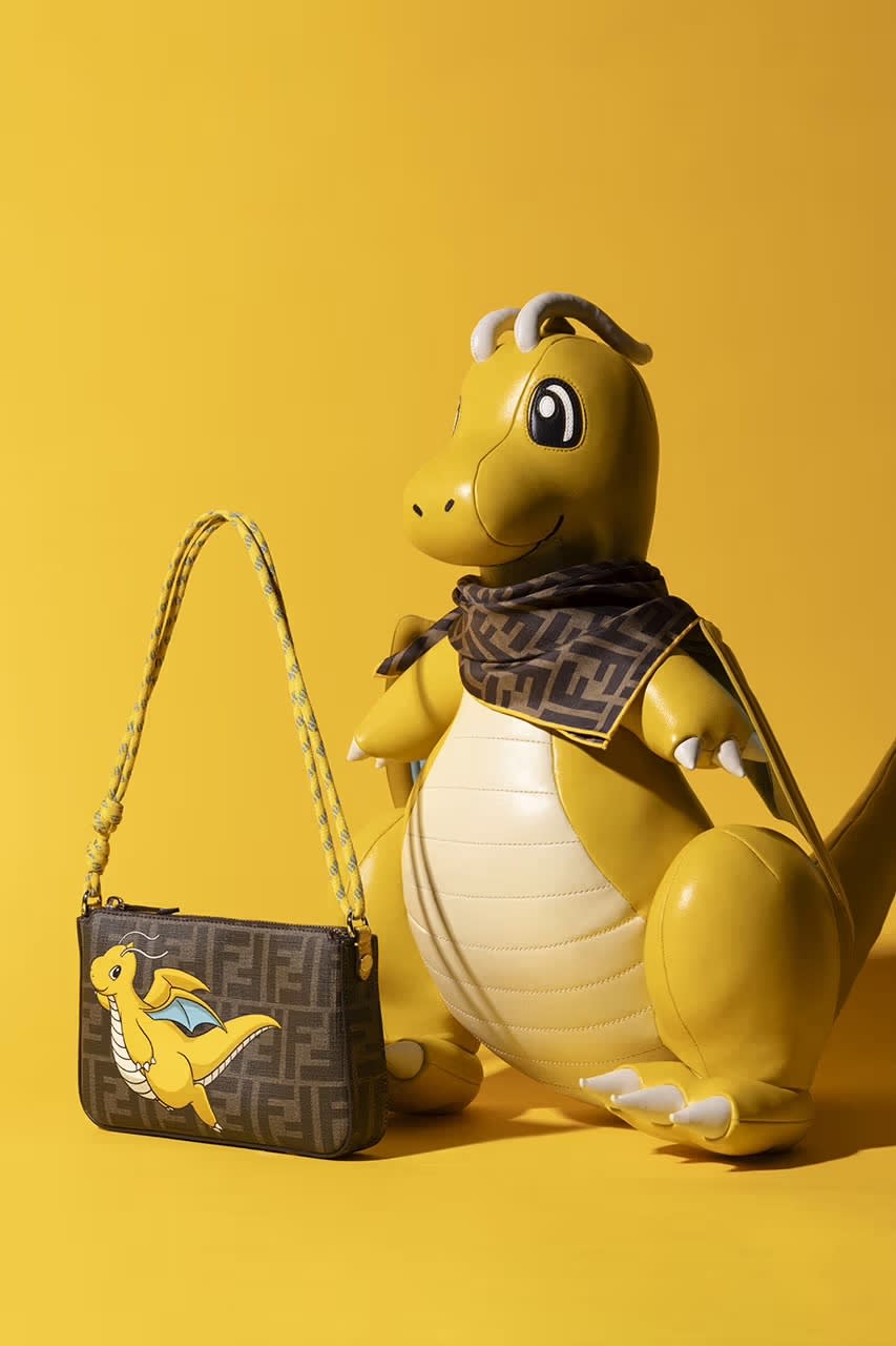 Fendi x Frgmt x Pokémon聯名系列1月登場！啟暴龍Peekaboo手袋、迷你龍Baguette...時尚小精靈訓練員準備出擊