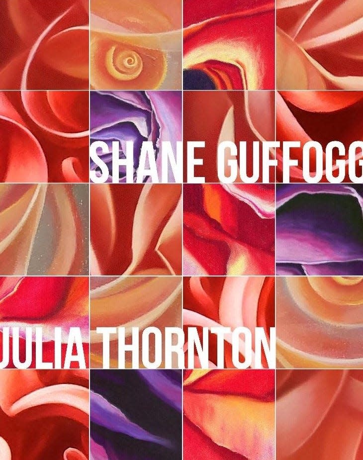 Shane Guffogg and Julie Thornton will not only blend their painting skills but also their musical talents at the opening reception on Saturday, Feb. 24, 2024.