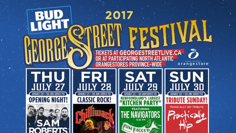 George Street Festival kicks off 33rd year with Sam Roberts Band