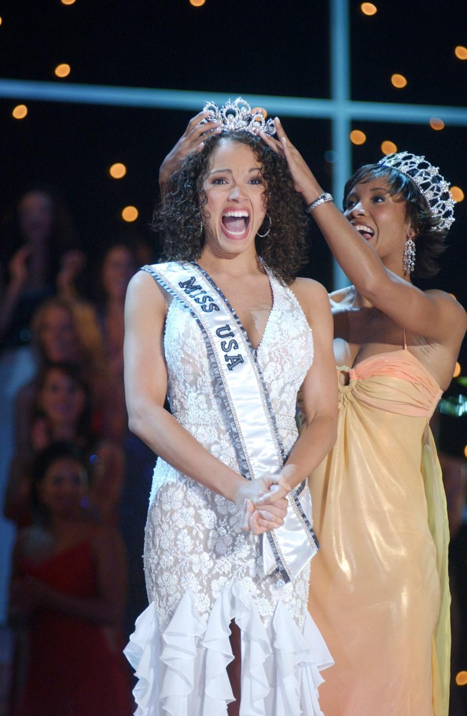 Susie Castillo during Miss USA 2003.