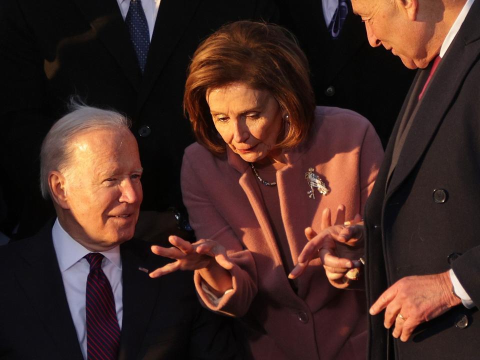 Joe Biden Nancy Pelosi Chuck Schumer