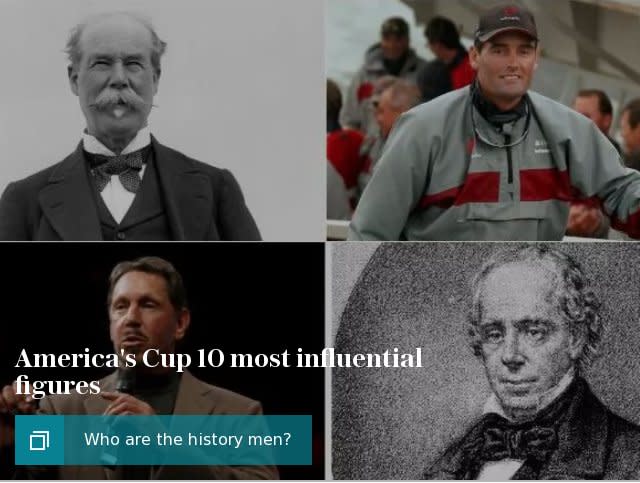 America's Cup 10 most influential figures