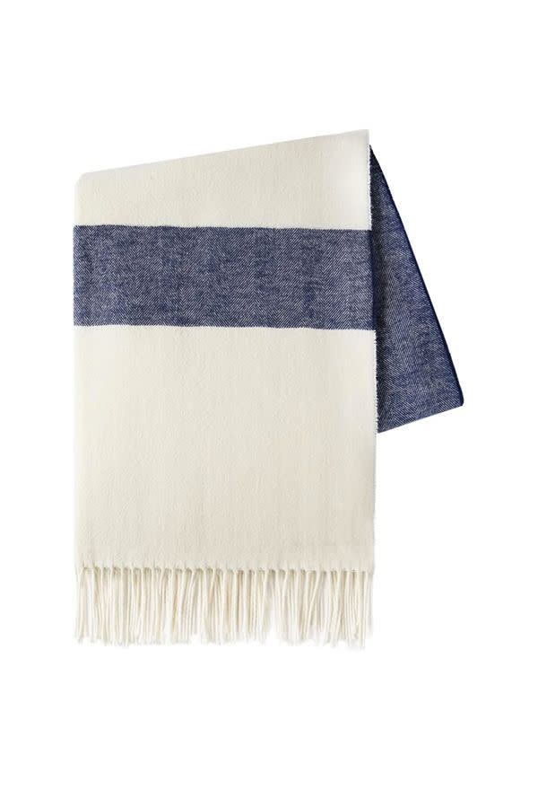 Sydney Herringbone Stripe Throw