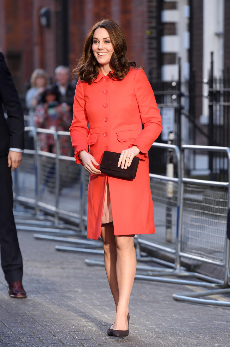 January 17, 2018: Kate Middleton visits Great Ormond Street Hospital