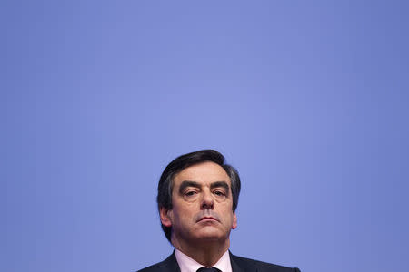 France's then Prime Minister Francois Fillon attends the 94th annual Mayors of France congress in Paris November 22, 2011. REUTERS/Charles Platiau