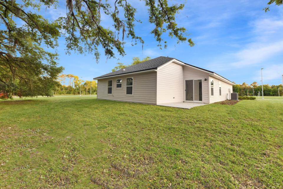 A model home at the Heartwood subdivision, a city of Gainesville housing project where homes range from around $200,000 to $400,000.