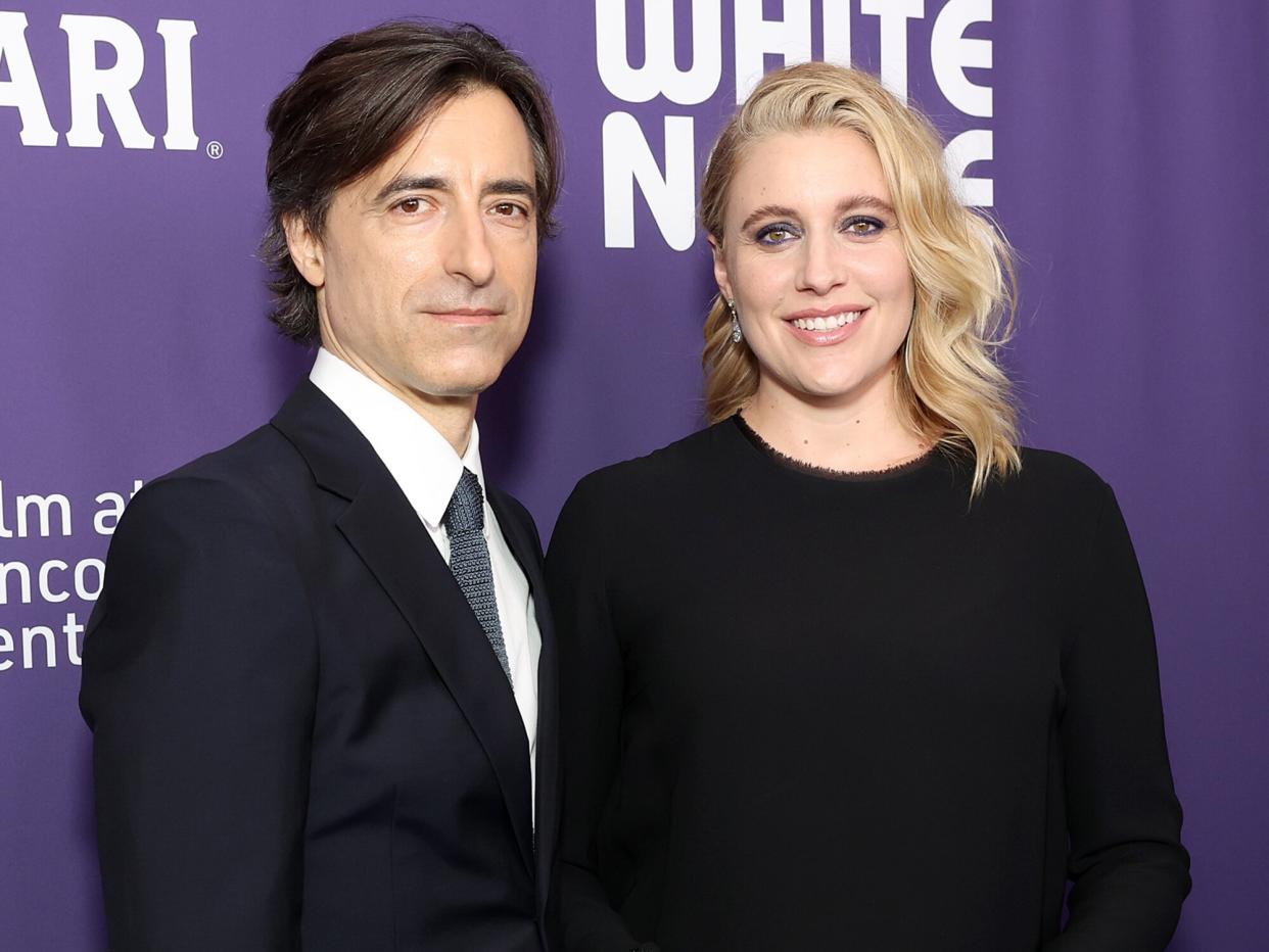 Noah Baumbach and Greta Gerwig attends the White Noise New York Film Festival Opening Night Screening on September 30, 2022 in New York City