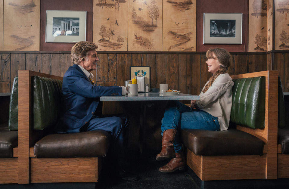 Robert Redford and Sissy Spacek in "The Old Man &amp; the Gun." (Photo: Fox Searchlight)