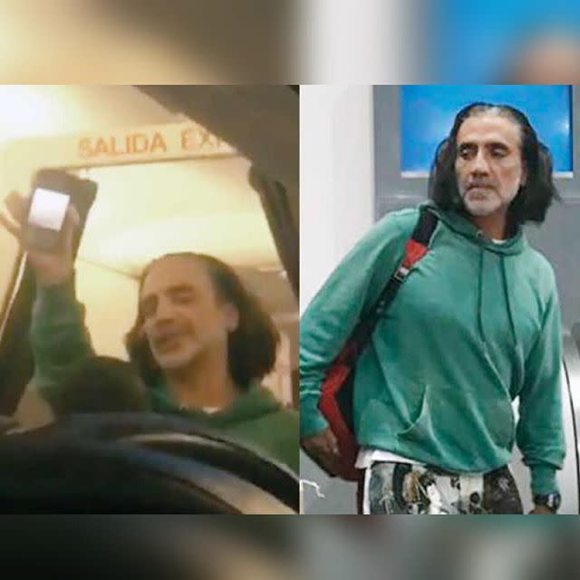 Aseguran que Alejandro Fernández estaba borracho en pleno vuelo.<a href="https://www.instagram.com/despiertamerica/?hl=en" rel="nofollow noopener" target="_blank" data-ylk="slk:Foto: Despierta America/Instagram;elm:context_link;itc:0;sec:content-canvas" class="link "> Foto: Despierta America/Instagram</a>