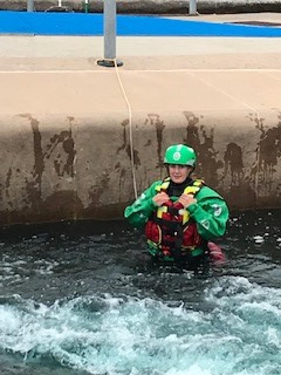 Natalie is one of the paramedics being trained to work in highly risky environments. She said it was an “empowering opportunity” as she joins 22 women parademics in the HART team. (HART)