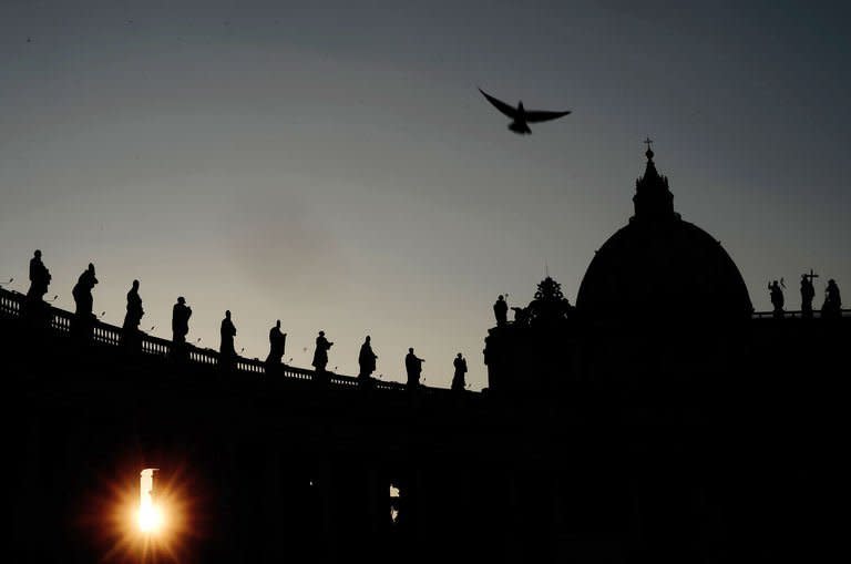 A picture taken on March 4, 2013 shows St. Peter's Square at the Vatican. The Vatican, Iran and other religious states are resisting efforts by a UN conference, which started Monday, to demand tougher global standards to prevent violence against women and children