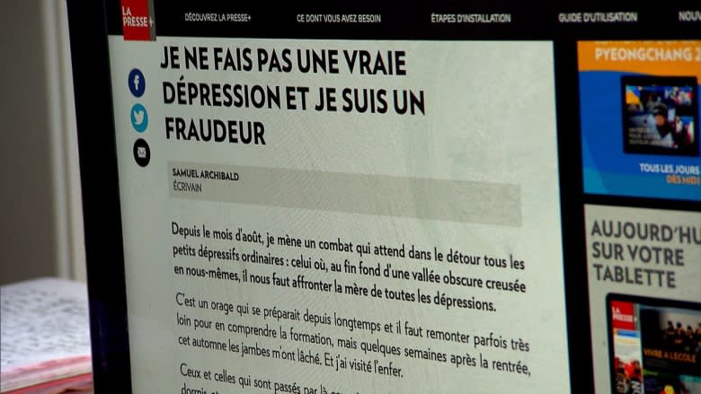 Montreal writer wins battle to get insurer to recognize his depression