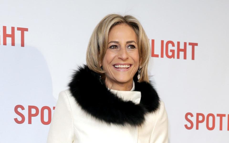 Newsnight presenter Emily Maitlis  - Credit: Daniel Leal-Olivas