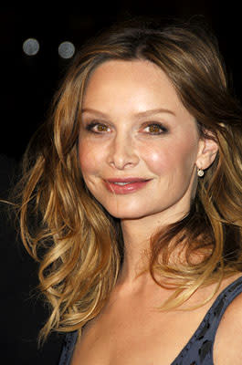 Calista Flockhart at the LA premiere of Warner Bros. Pictures' Firewall