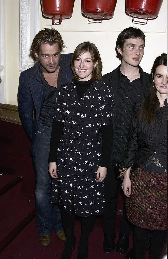 Colin Farrell, Cillian Murphy, Kelly MacDonald and Shirley Henderson at the premiere of 2003's 'Intermission'