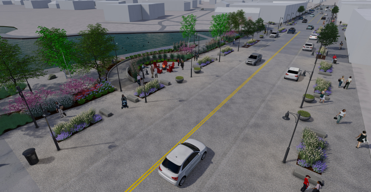 With construction already underway in downtown Brighton, city officials have announced an event to commemorate the streetscape overhaul.