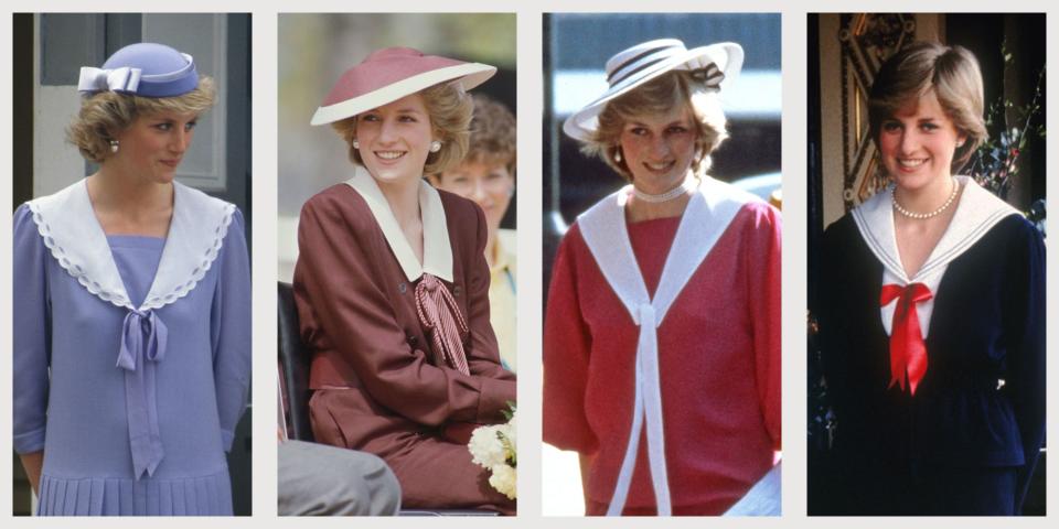 Princess Diana's Top 10 Sailor Suit-Inspired Fashion Moments