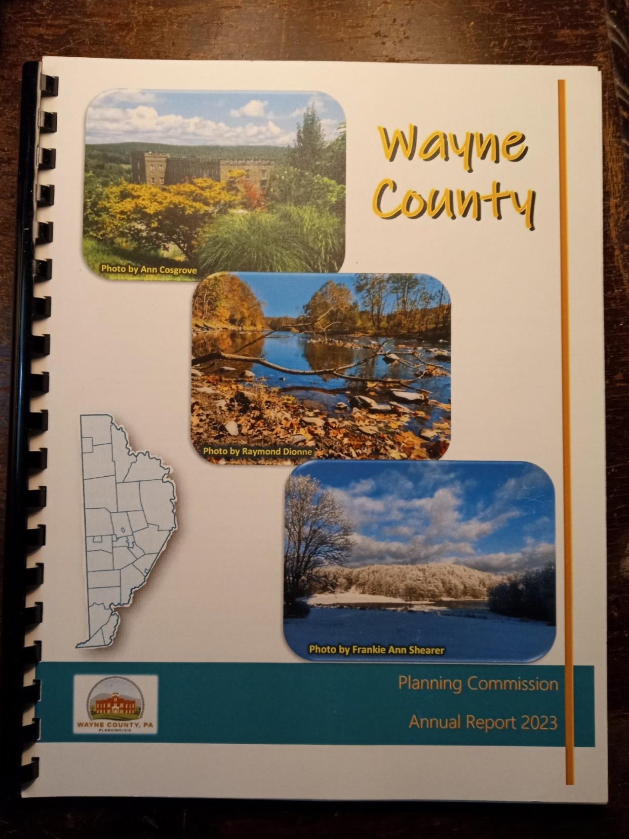 The Wayne County Planning Commission 2023 Annual Report has been released by the county commissioners. It my be viewed online at waynecountypa.gov/937/Planning-GIS.