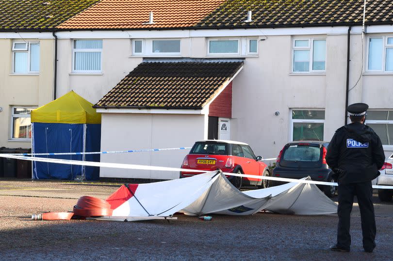 The scene on Boode Croft, Stockbridge Village