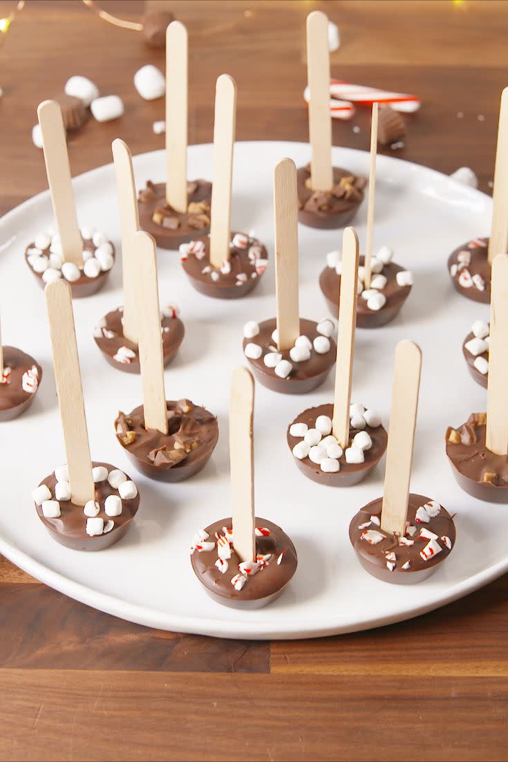 <p>Upgrade your favorite hot drink with these customizable hot chocolate dippers.</p><p>Get the recipe from <a href="https://www.delish.com/cooking/recipe-ideas/recipes/a50631/chocolate-dippers-recipe/" rel="nofollow noopener" target="_blank" data-ylk="slk:Delish;elm:context_link;itc:0;sec:content-canvas" class="link ">Delish</a>.</p>