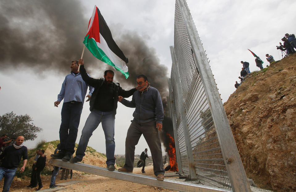 West Bank Land Day demonstrations