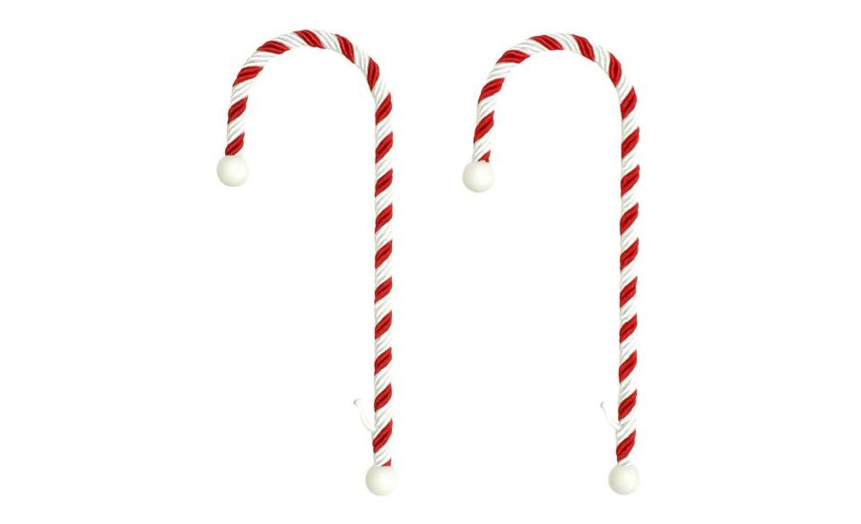 Candy Cane Stocking Holder