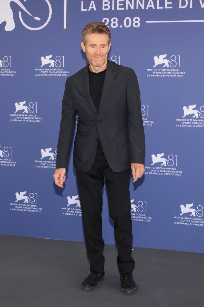 venice, italy august 28 willem dafoe attends a photocall for the movie beetlejuice beetlejuice during the 81st venice international film festival at on august 28, 2024 in venice, italy photo by daniele venturelliwireimage