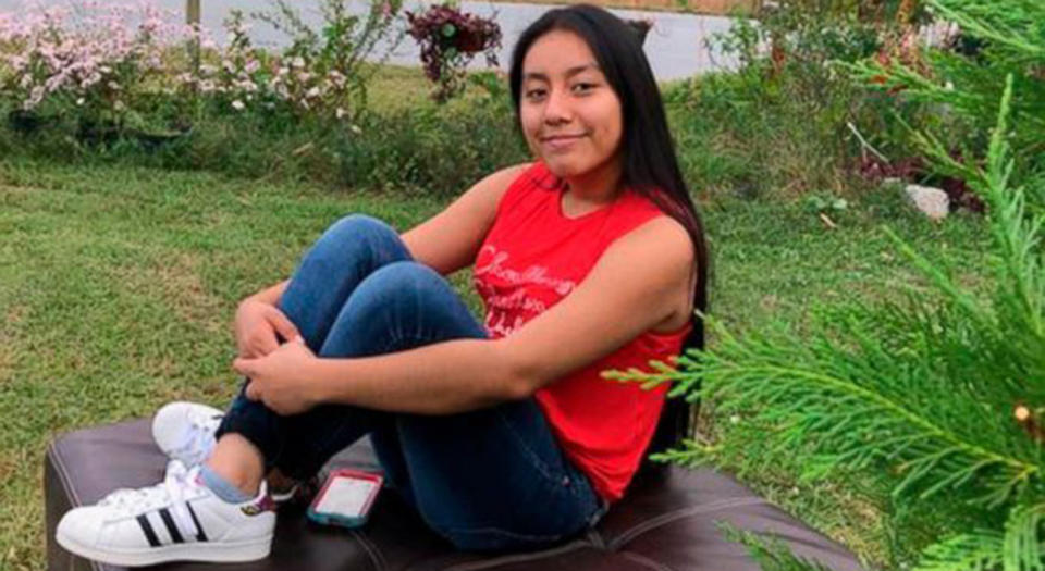 Police say Year 8 student Hania Aguilar had taken her aunt's keys to start the vehicle to prepare to leave for the bus stop when she was kidnapped. Image: FBI