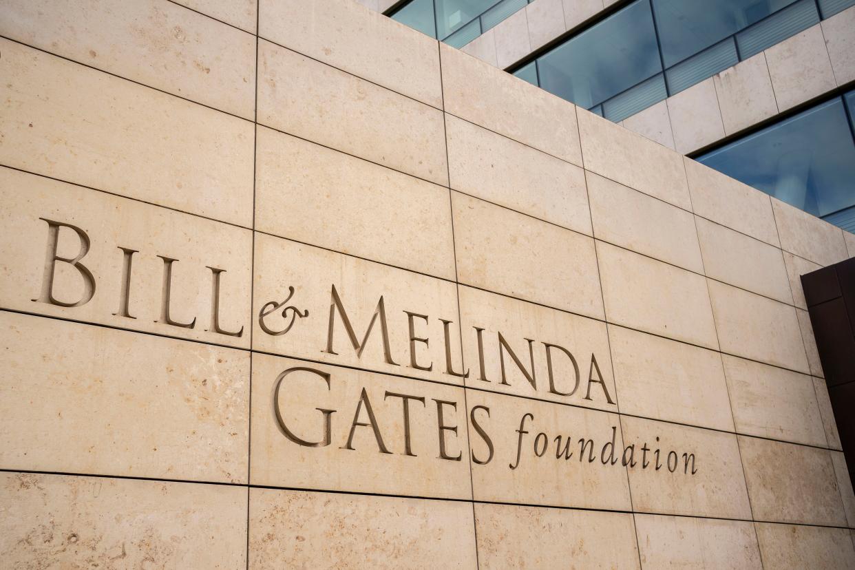 <p>The Bill and Melinda Gates Foundation building</p> (Getty)