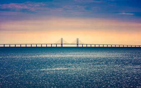 The Oresund bridge - Credit: © Allard Schager