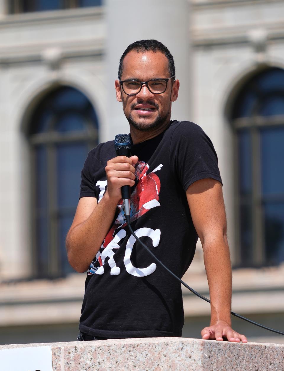 Oklahoma City Councilmember James Cooper is pictured in September at the state Capitol.