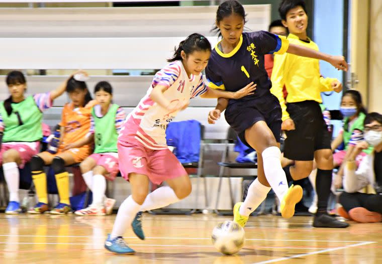 台東太平國小和南投水里國小爭冠。大會提供