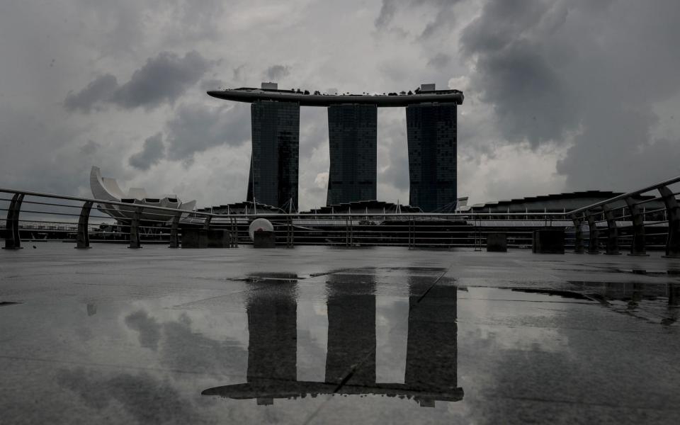 Singapore has plunged into recession during the pandemic - Wallace Woon/EPA-EFE