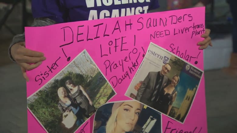 'I have work to do here:' Delilah Saunders speaks out after release from hospital