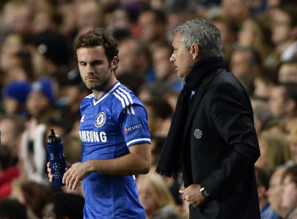 Juan Mata wishes Chelsea &#39;all the best&#39; when asked about possibility of club firing Jose Mourinho