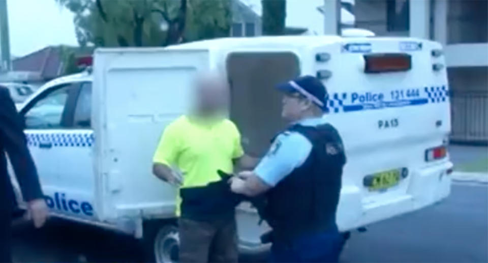 One of the men arrested has been identified by News Corp as 37-year-old refugee Hamid Ranjbarain who appeared in commercials. Both have been charged. Source: NSW Police