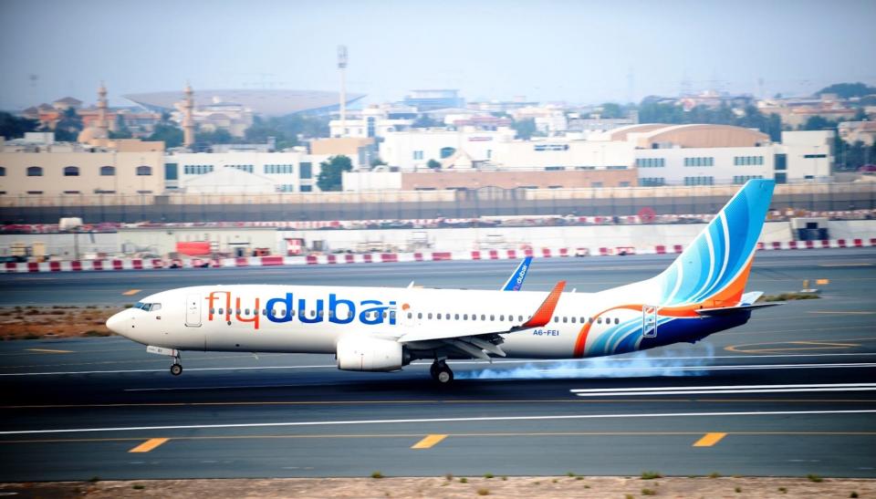 Flydubai Boeing 737.