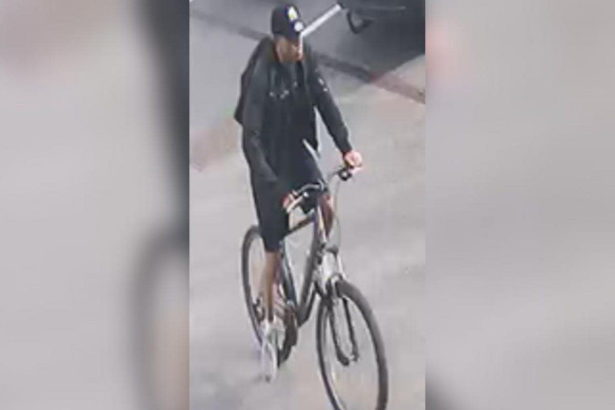 Image of man released in relation to bike theft in Eastleigh <i>(Image: Hampshire Police)</i>