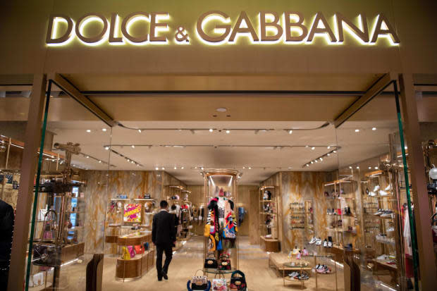 Dolce & Gabbana store in Beijing.