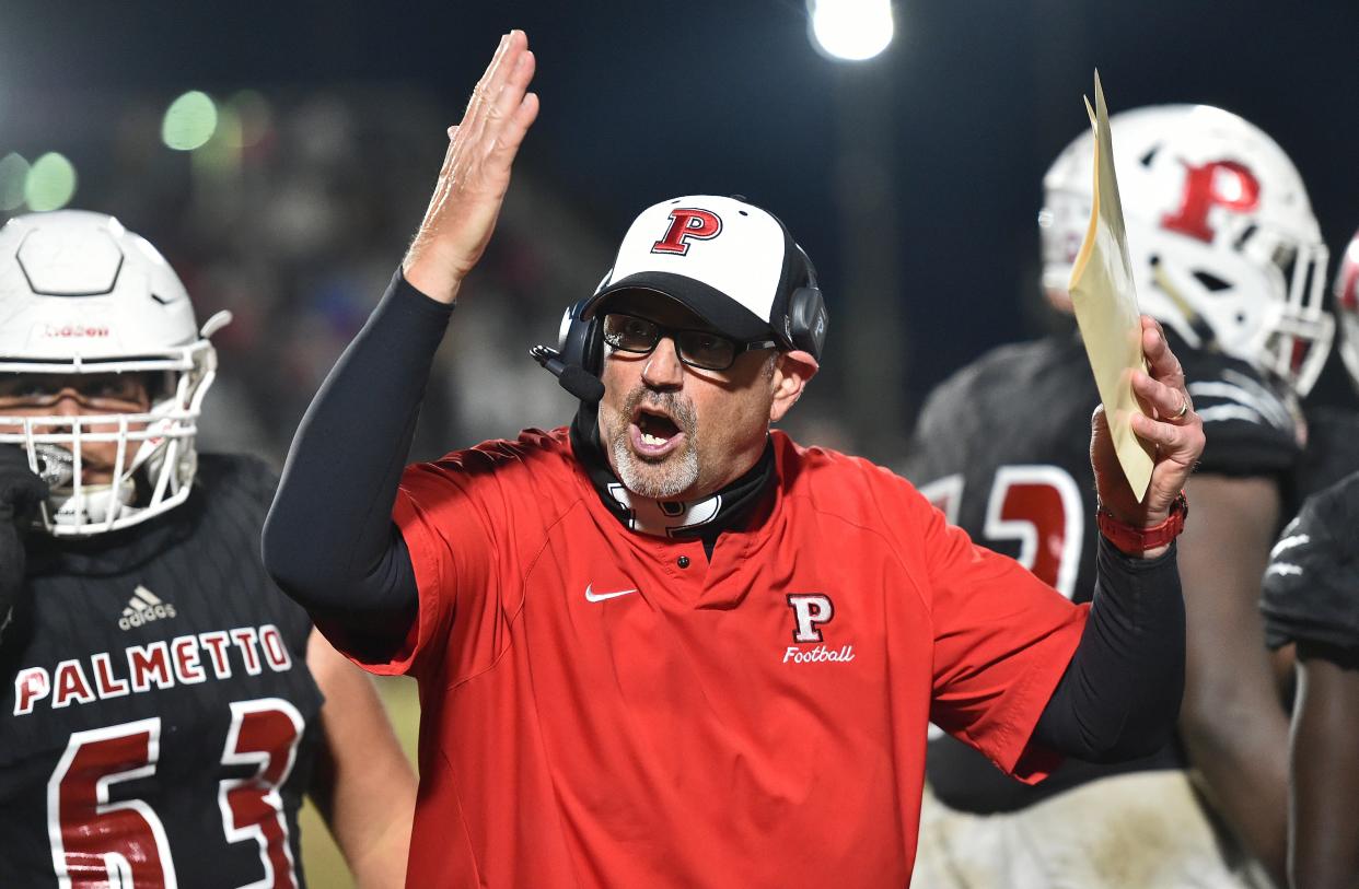 Palmetto High coach Dave Marino has led the Tigers to two state semifinals and owns a career mark of 94-53.