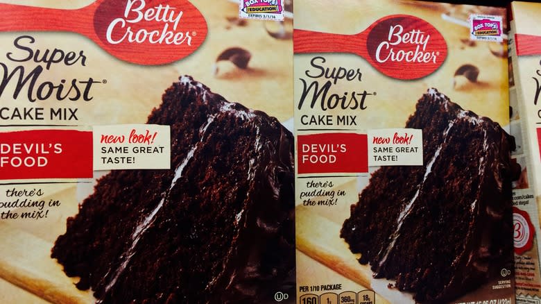 Betty Crocker cake mix