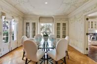 <p>This smaller dining room is modest but great for intimate meals. (Sotheby’s International Realty) </p>