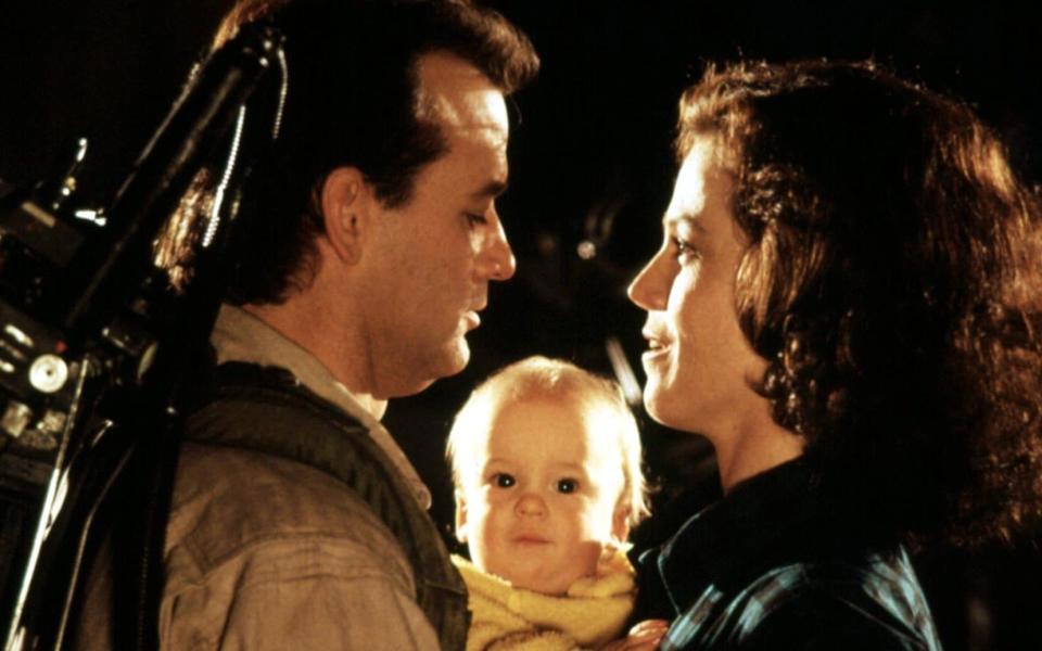 Bill Murray with co-star Sigourney Weaver - Rex Features