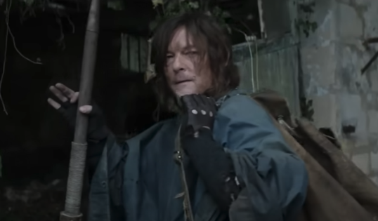 Norman Reedus is back and kicking zombie butt in The Walking Dead: Daryl Dixon. (amc)