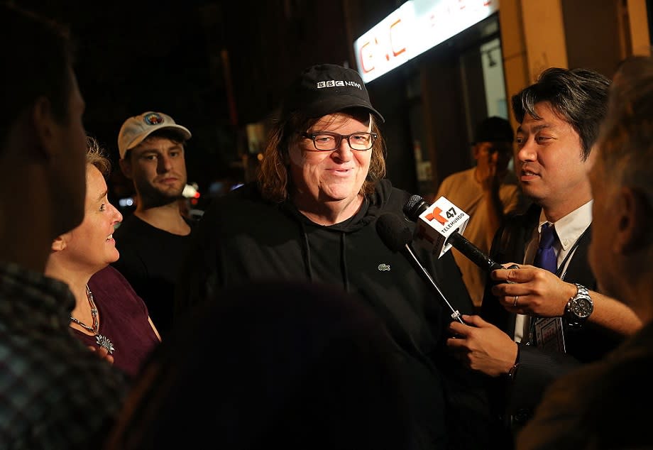 Michael Moore has a brand new movie that he’s kept under wraps, and it’s focused on Trump