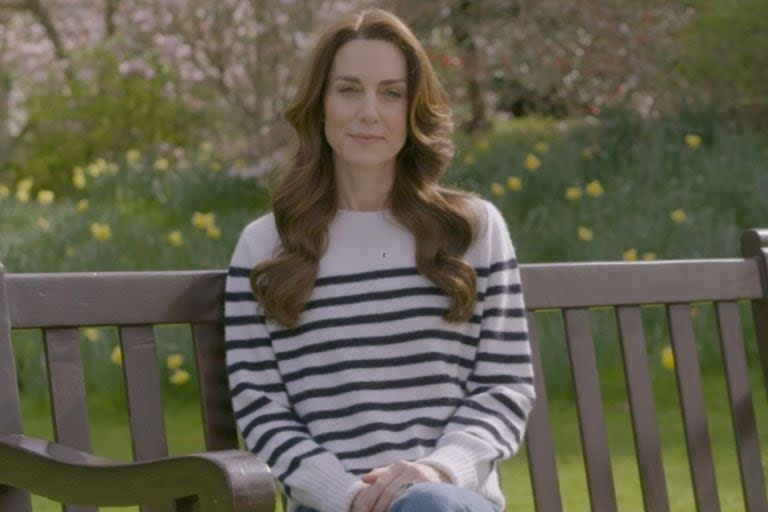 Kate Middleton contó que tiene cáncer