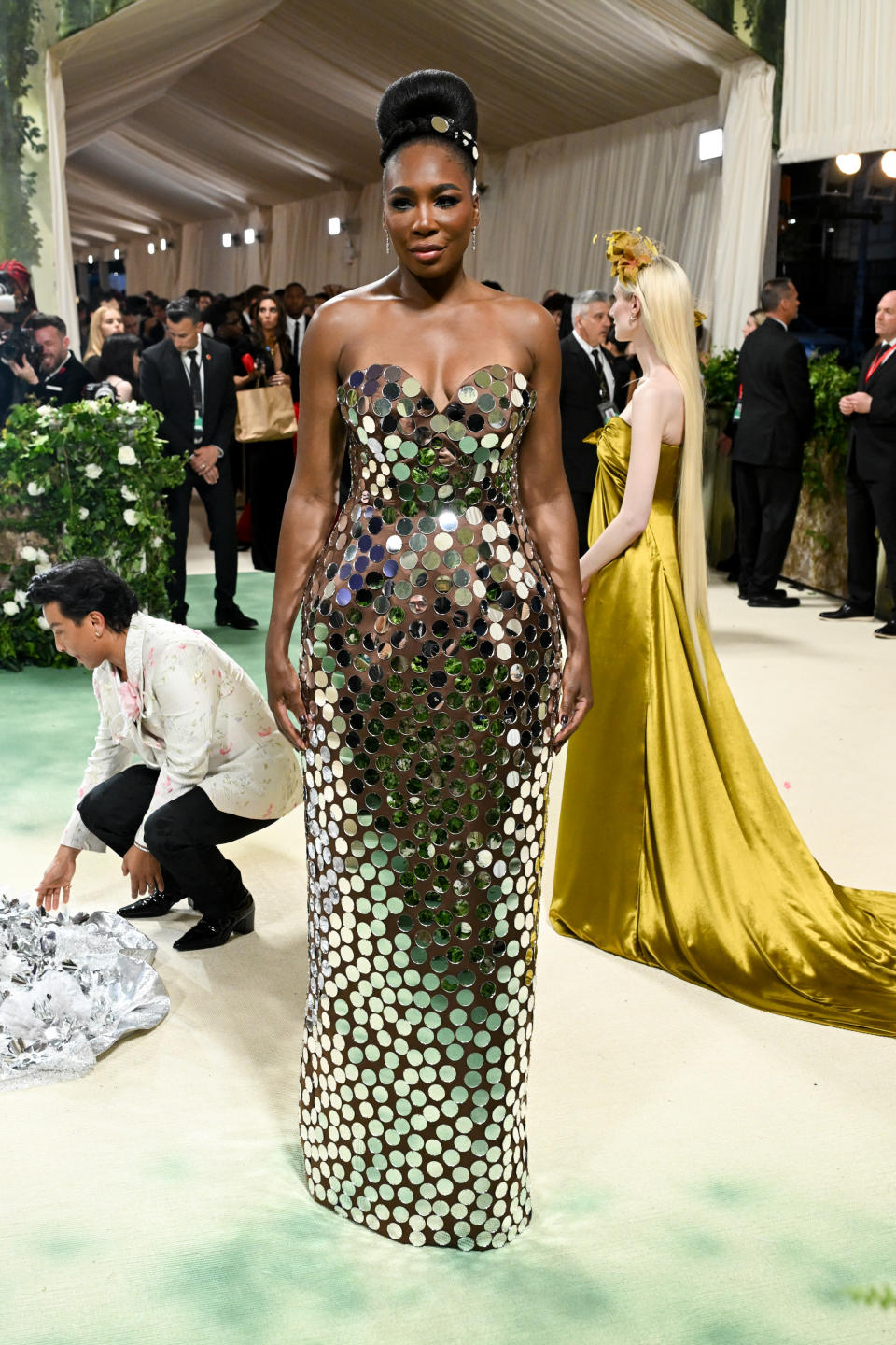 Venus Williams at the 2024 Met Gala: "Sleeping Beauties: Reawakening Fashion" held at The Metropolitan Museum of Art on May 6, 2024 in New York City.