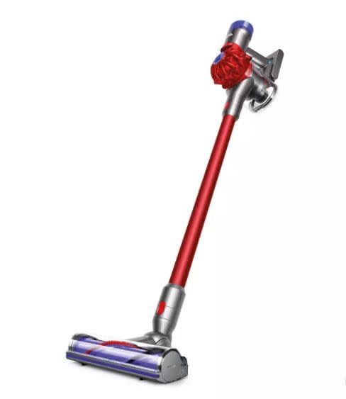 Get this <a href="https://goto.target.com/QqVMo" target="_blank" rel="noopener noreferrer">Dyson V8 Motorhead Origin Cordfree Vacuum on sale for $300</a> (normally $380) at Target.